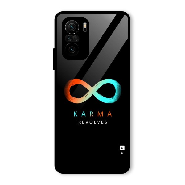 Karma Revolves Glass Back Case for Mi 11x