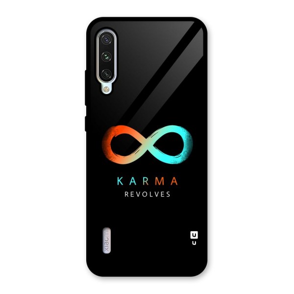 Karma Revolves Glass Back Case for Mi A3