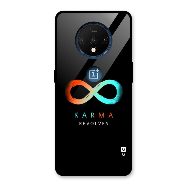 Karma Revolves Glass Back Case for OnePlus 7T