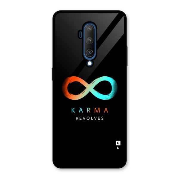 Karma Revolves Glass Back Case for OnePlus 7T Pro