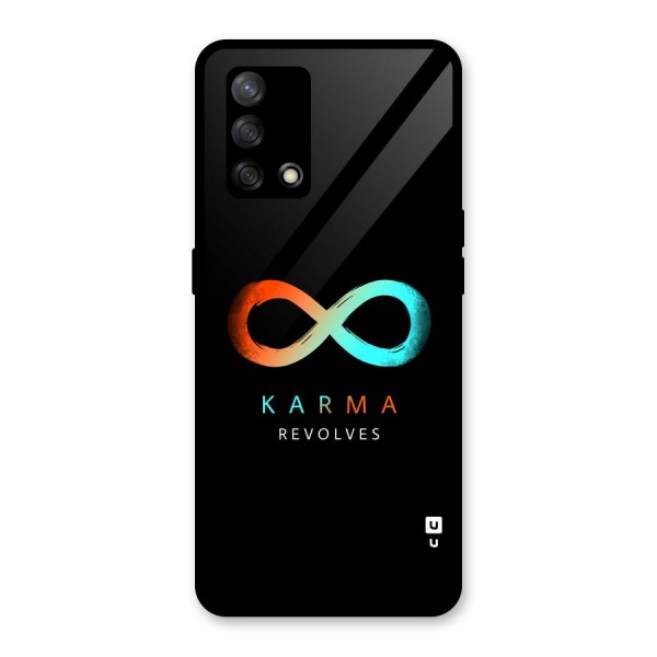 Karma Revolves Glass Back Case for Oppo F19