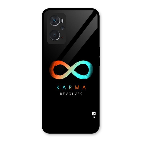 Karma Revolves Glass Back Case for Oppo K10 4G