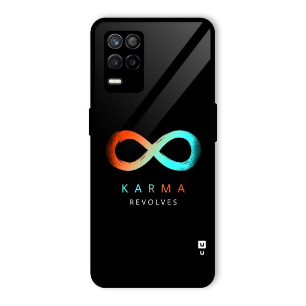 Karma Revolves Glass Back Case for Realme 8s 5G