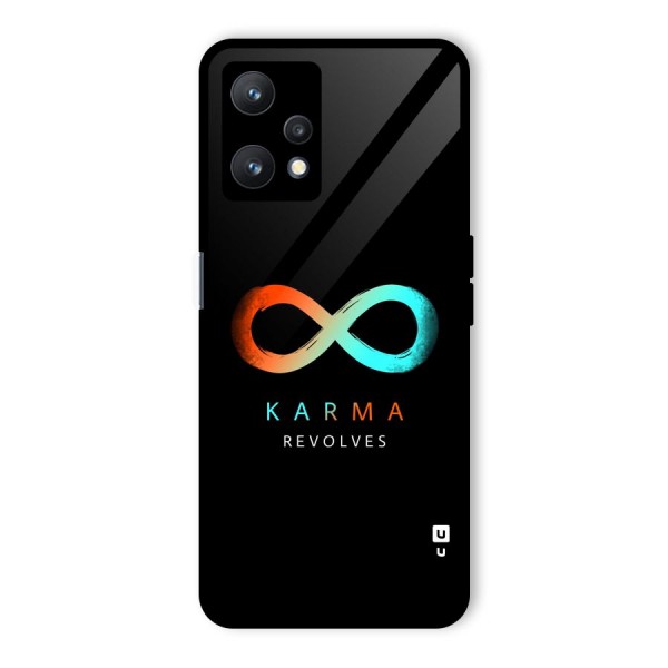 Karma Revolves Glass Back Case for Realme 9 Pro 5G