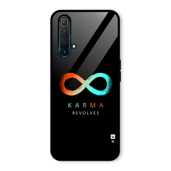 Karma Revolves Glass Back Case for Realme X3 SuperZoom