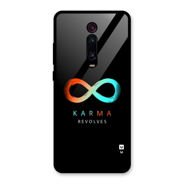 Karma Revolves Glass Back Case for Redmi K20 Pro