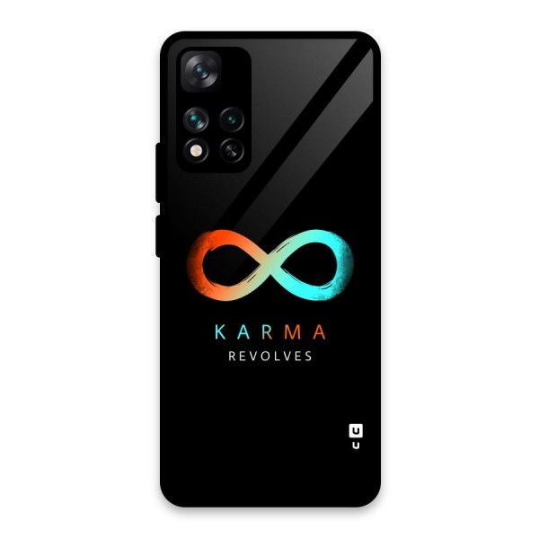 Karma Revolves Glass Back Case for Xiaomi 11i HyperCharge 5G