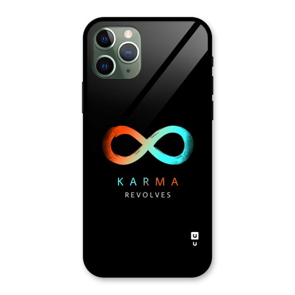 Karma Revolves Glass Back Case for iPhone 11 Pro