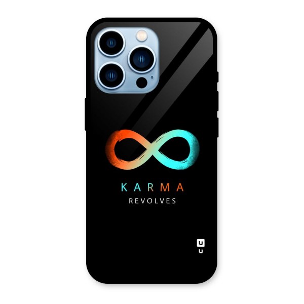 Karma Revolves Glass Back Case for iPhone 13 Pro