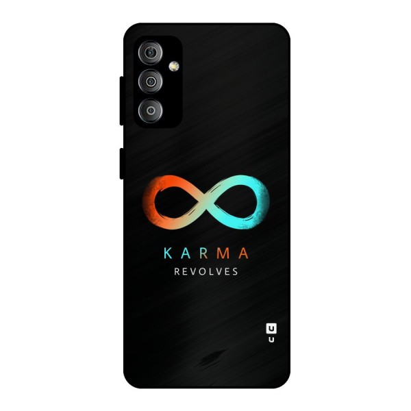 Karma Revolves Metal Back Case for Galaxy F23