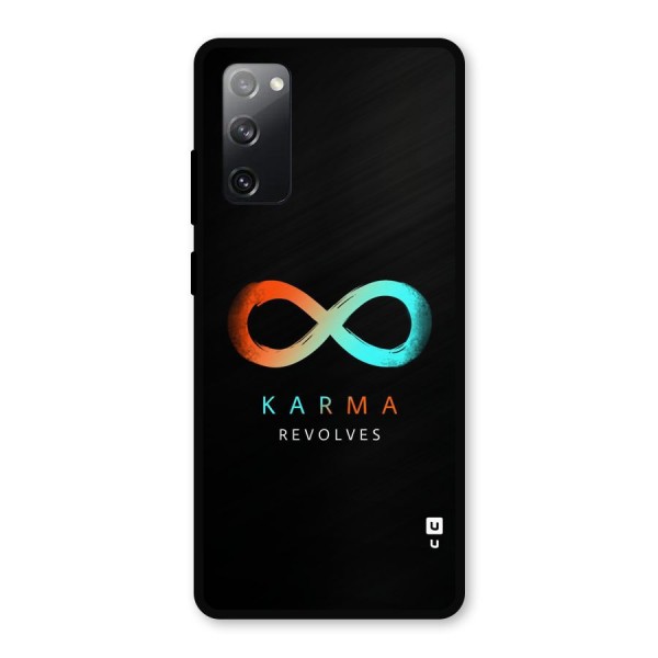 Karma Revolves Metal Back Case for Galaxy S20 FE 5G