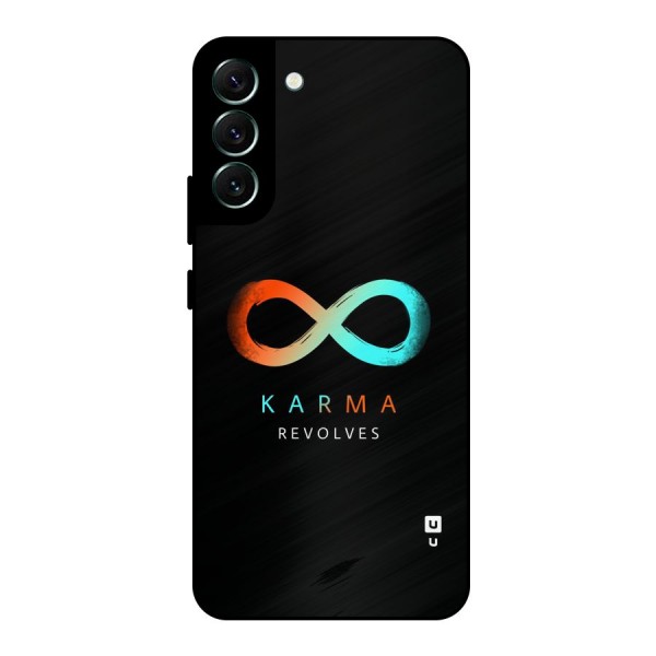 Karma Revolves Metal Back Case for Galaxy S22 Plus 5G