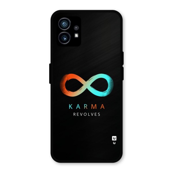 Karma Revolves Metal Back Case for Nothing Phone 1