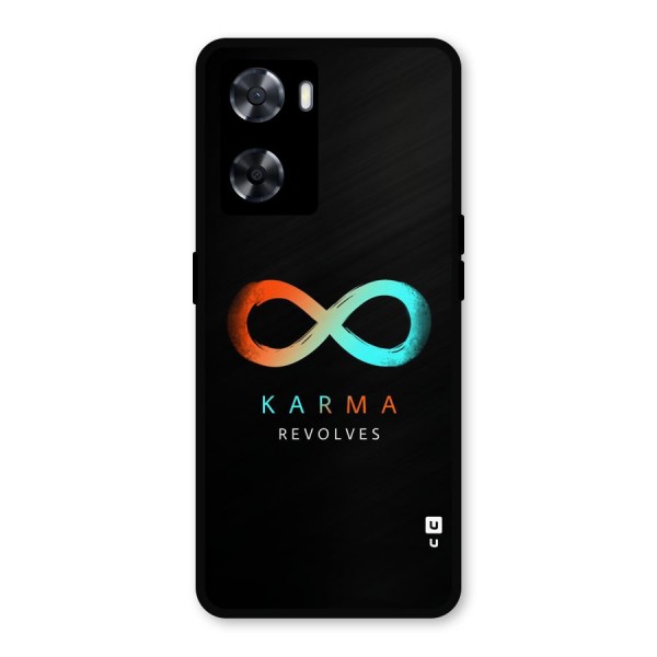 Karma Revolves Metal Back Case for OnePlus Nord N20 SE