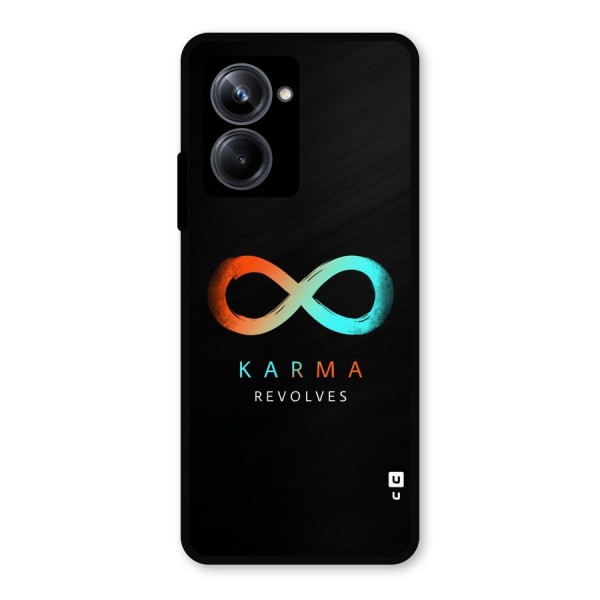 Karma Revolves Metal Back Case for Realme 10 Pro