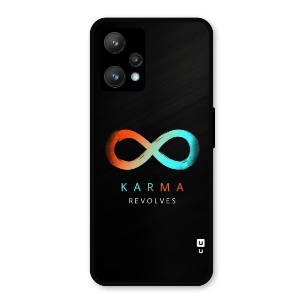 Karma Revolves Metal Back Case for Realme 9