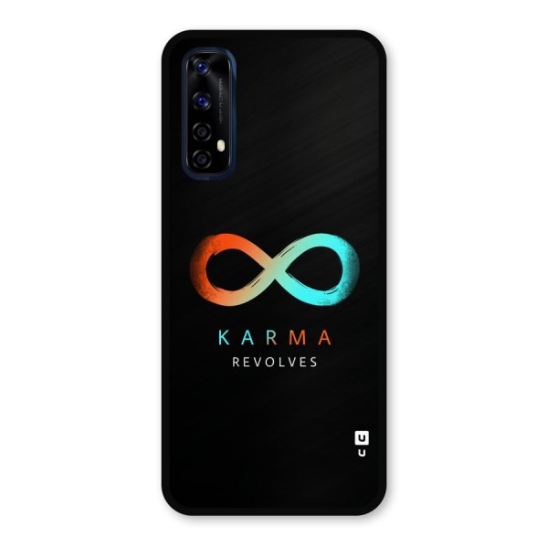 Karma Revolves Metal Back Case for Realme Narzo 20 Pro