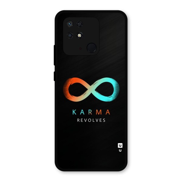 Karma Revolves Metal Back Case for Redmi 10