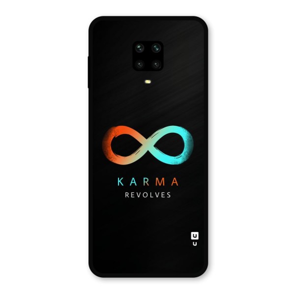 Karma Revolves Metal Back Case for Redmi Note 10 Lite