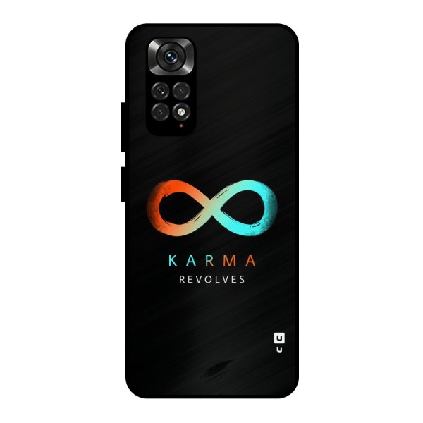 Karma Revolves Metal Back Case for Redmi Note 11 Pro