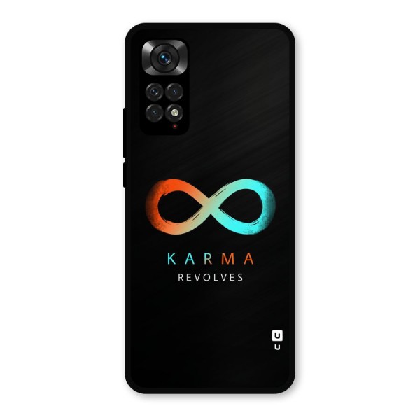 Karma Revolves Metal Back Case for Redmi Note 11s