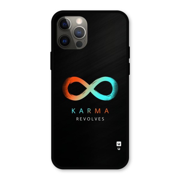 Karma Revolves Metal Back Case for iPhone 12 Pro