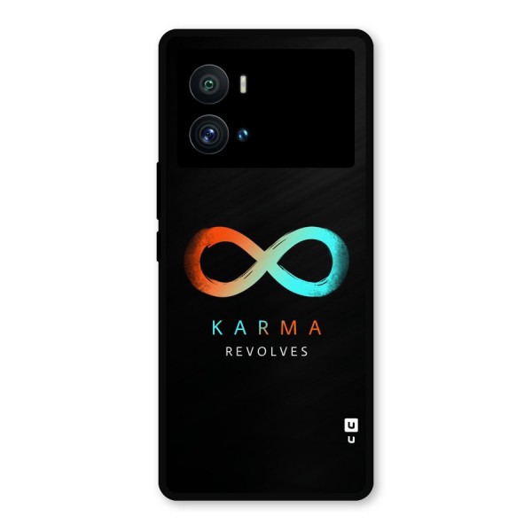 Karma Revolves Metal Back Case for iQOO 9 Pro