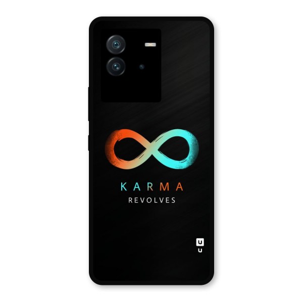 Karma Revolves Metal Back Case for iQOO Neo 6 5G