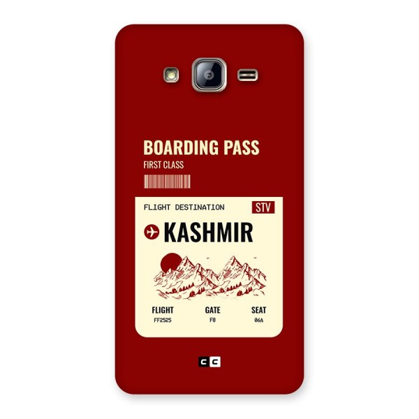 Kashmir Boarding Pass Back Case for Galaxy On5