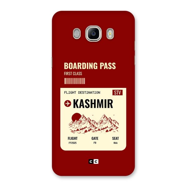 Kashmir Boarding Pass Back Case for Galaxy On8