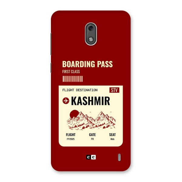 Kashmir Boarding Pass Back Case for Nokia 2