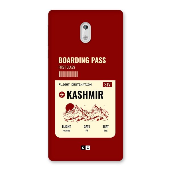 Kashmir Boarding Pass Back Case for Nokia 3