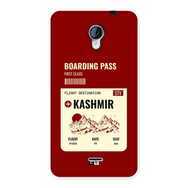 Kashmir Boarding Pass Back Case for Unite 2 A106