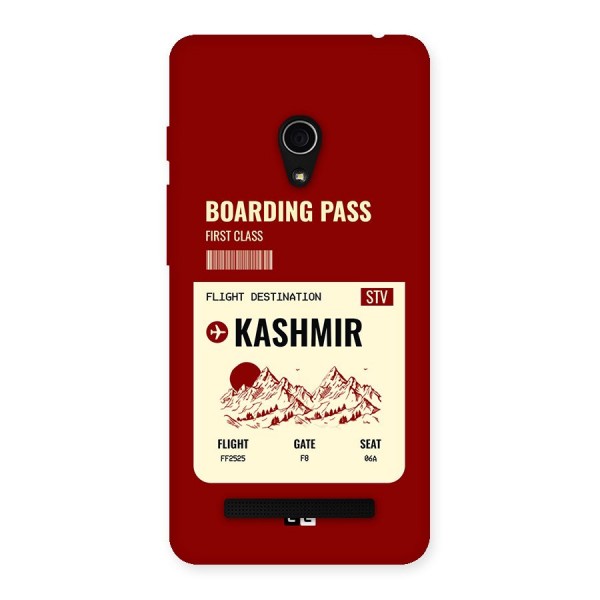 Kashmir Boarding Pass Back Case for Zenfone 5