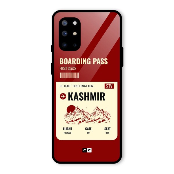 Kashmir Boarding Pass Glass Back Case for OnePlus 8T