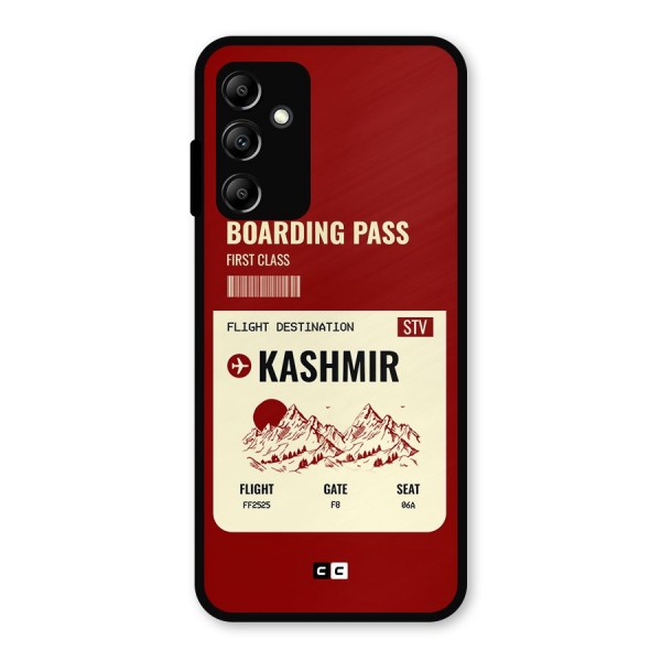 Kashmir Boarding Pass Metal Back Case for Galaxy A14 5G