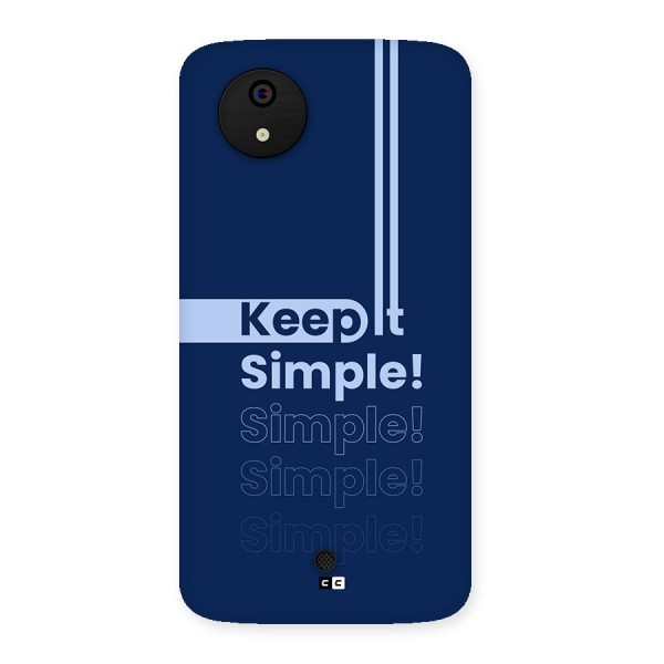 Keep It Simple Back Case for Canvas A1  AQ4501