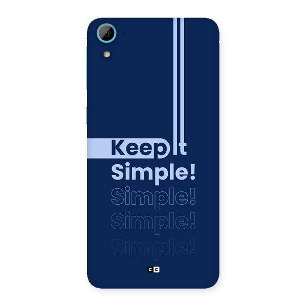 Keep It Simple Back Case for Desire 826