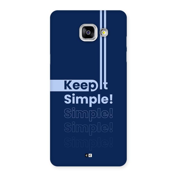 Keep It Simple Back Case for Galaxy A5 (2016)