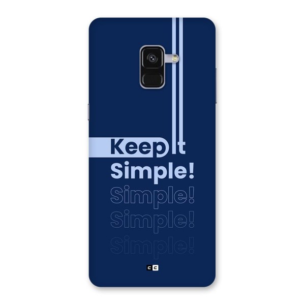 Keep It Simple Back Case for Galaxy A8 Plus