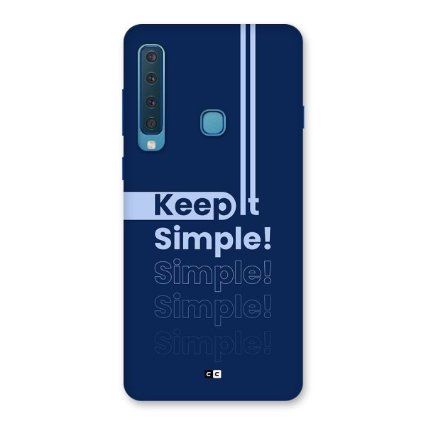 Keep It Simple Back Case for Galaxy A9 (2018)