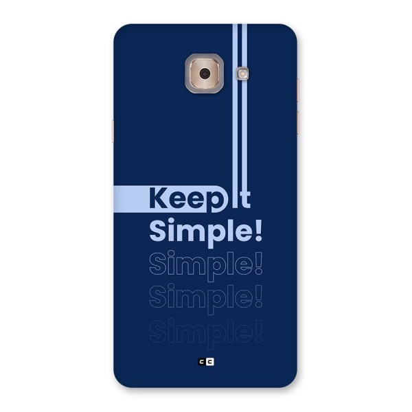 Keep It Simple Back Case for Galaxy J7 Max