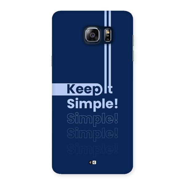 Keep It Simple Back Case for Galaxy Note 5