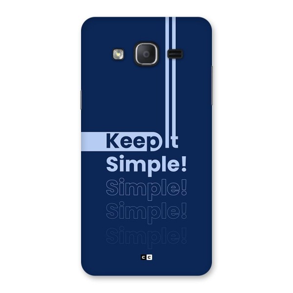 Keep It Simple Back Case for Galaxy On7 2015