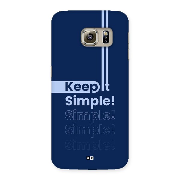 Keep It Simple Back Case for Galaxy S6 Edge Plus