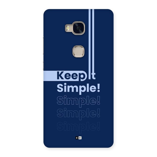 Keep It Simple Back Case for Honor 5X