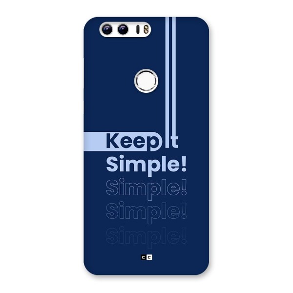 Keep It Simple Back Case for Honor 8