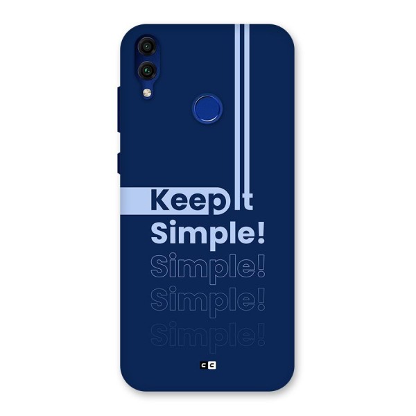 Keep It Simple Back Case for Honor 8C