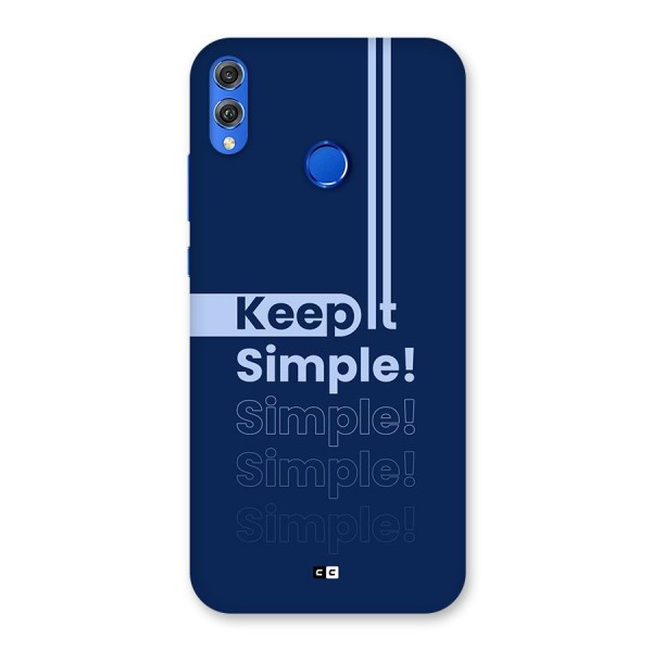 Keep It Simple Back Case for Honor 8X