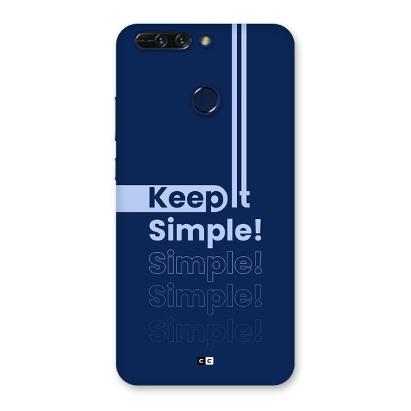 Keep It Simple Back Case for Honor 8 Pro